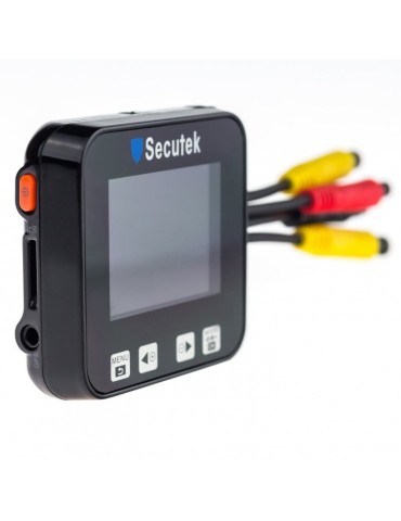 2 channel mini camera and recorder for car or motorcycle Secutek C6