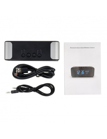 Hidden camera in the alarm clock with 4K and WiFi Secutek MDCKP04